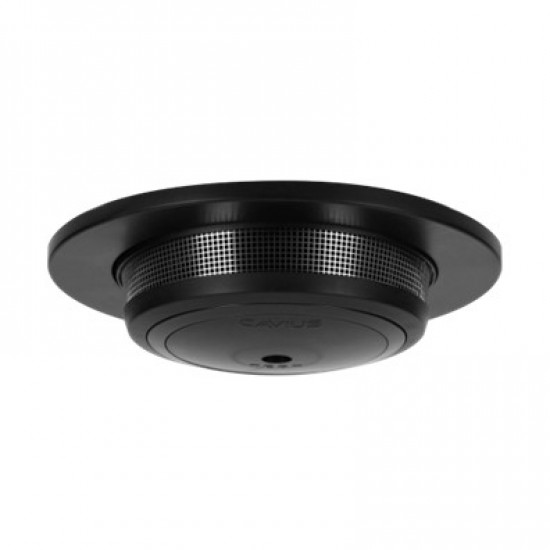 Cavius Wireless Family 10 Year Photoelectric Smoke Alarm 78mm - Black