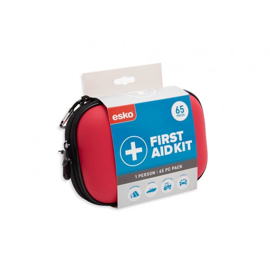 Esko First Aid Kit  65 Items - 1 Person