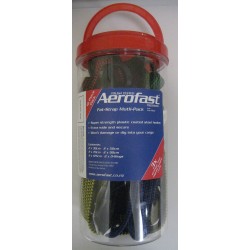 Aerofast Fat Strap Elastic Bungee - Multi 12 Pack