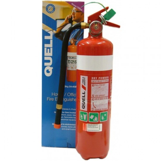 Quell Home/Office Fire Extinguisher 2.3kg Dry Powder