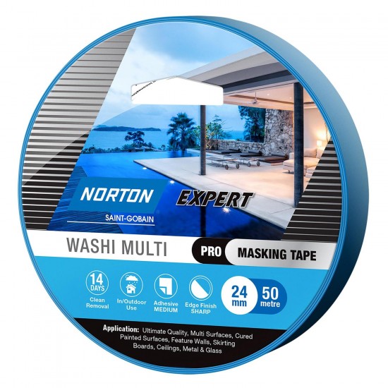 Norton Expert Washi Masking Tape 24mm x 50m