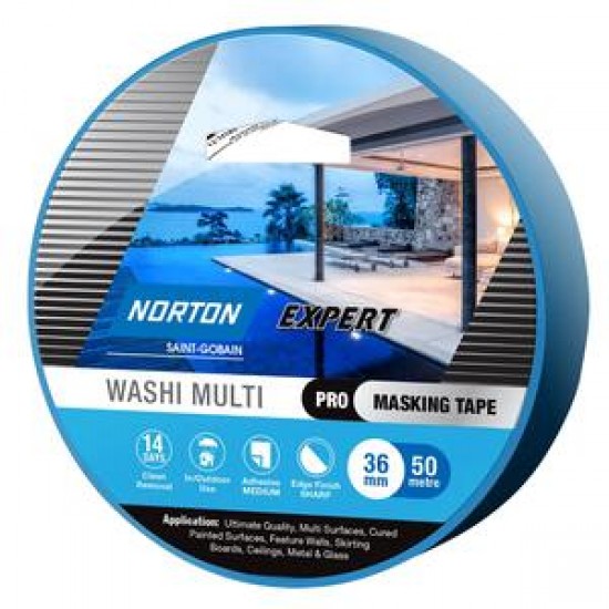 Norton Expert Washi Masking Tape 36mm x 50m