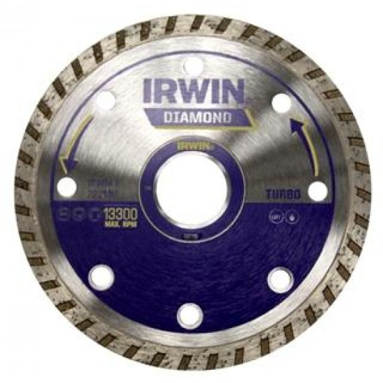 Irwin Turbo Diamond Blade 115mm