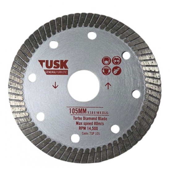 Tusk Turbo General Purpose Blade 105mm