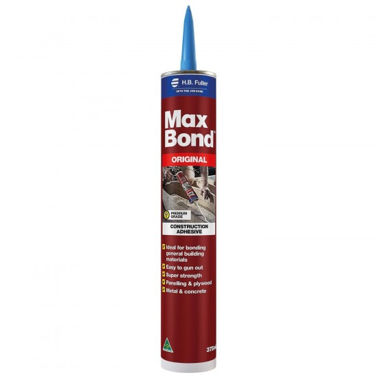 H B Fuller Max Bond Original Construction Adhesive - 375ml Tan