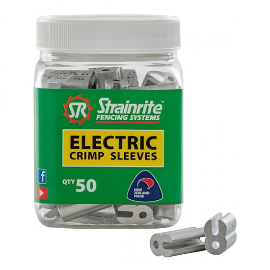 Strainrite Electric Crimp Sleeves (Pottle 50)