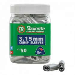 Strainrite Crimp Sleeves 3.15mm (Pottle 50)