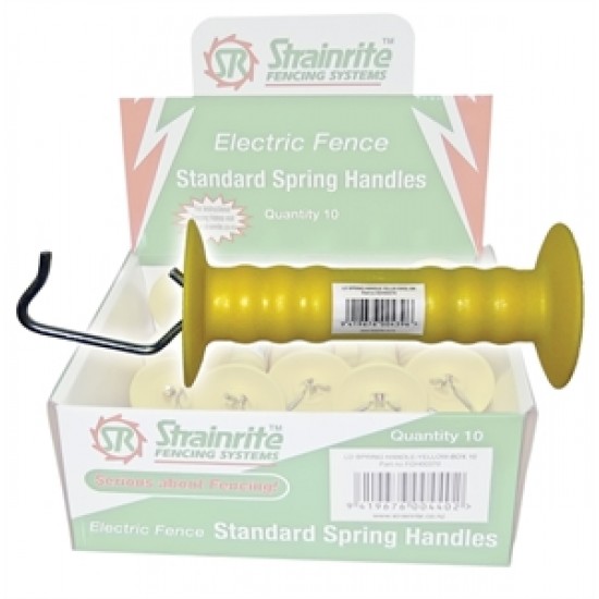 Strainrite Low Density Spring Handle - Yellow