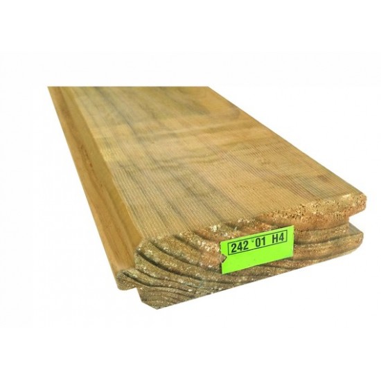 150x50mm H4 No2 Rail Rad Tongue and Groove Smooth - 6.0m