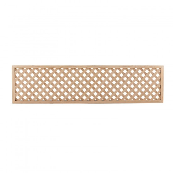 Genia Diagonal Framed Trellis 1800w x 530h x 50mm Square - Each