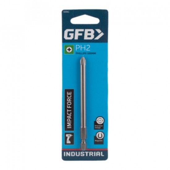 GFB Phillips Driver Bit No2 x 100mm