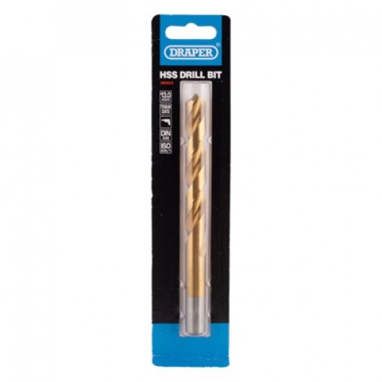 High Speed Steel Jobber Drill Bit - 13mm
