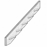 Stair Stringer Set H4 5 Step 200x50mm