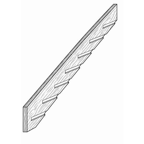 Stair Stringer Set H4 7 Step 200x50mm