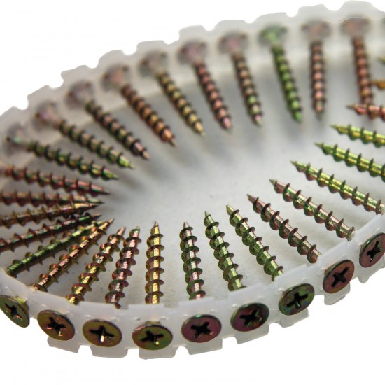 Gib Grabber High Thread  Drywall Collated Screws 7x51mm - 800 Pieces
