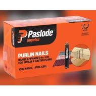 Paslode Purlin Nail 80x3.15mm Bright Ring Shank - Qty: 1000