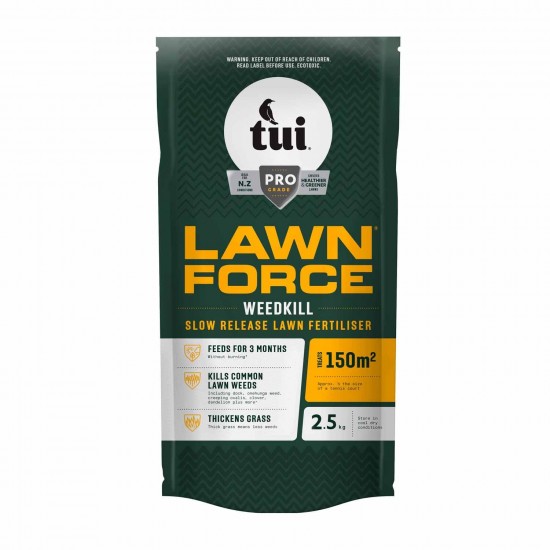 Tui Lawnforce Weedkill Slow Release Lawn Fertiliser - 2.5kg