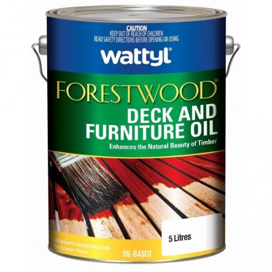Wattyl Forestwood Deck & Furniture Stain 5L - Natural Kwila