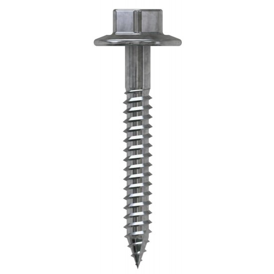 Pryda Screw 14g x 75mm Hex Head Type 17 Galvanised - Qty: 100