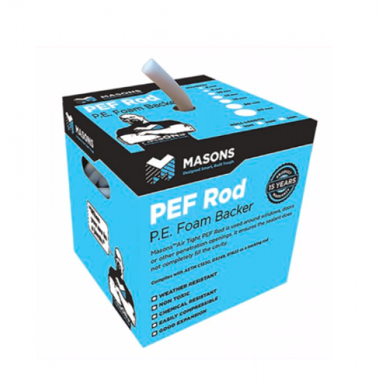 Masons PEF Backing Rod 20mmx20m