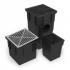 Pit and Sump 250x250x285mm Deep Base and Grate - Each